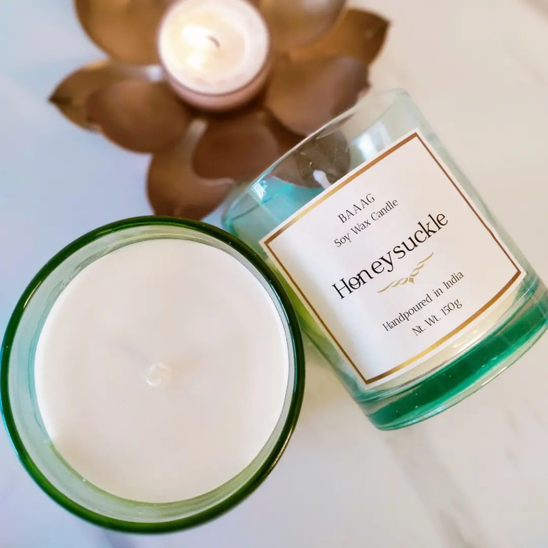 Honeysuckle Scented Candle